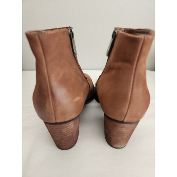 Blondo Nelli Waterproof Leather Ankle Boots Sz 9.5 factory distressing classic - Picture 5 of 10